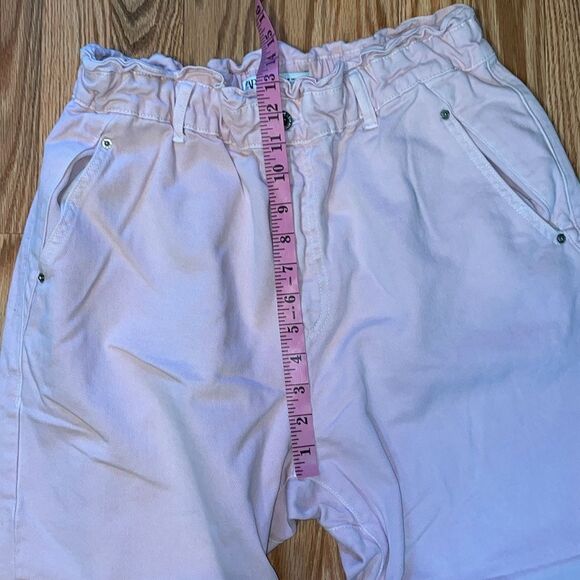 Zara Pink Crop Mom Jeans, 10 - Picture 6 of 8